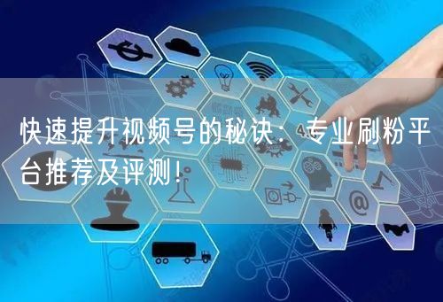 快速提升视频号的秘诀：专业刷粉平台推荐及评测！