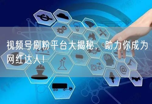 视频号刷粉平台大揭秘，助力你成为网红达人！
