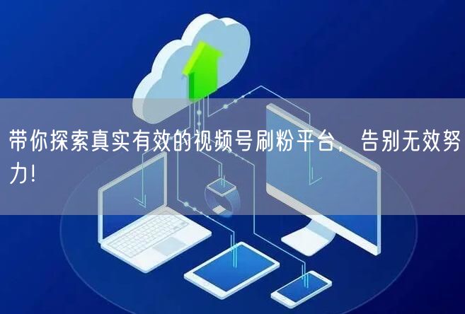 带你探索真实有效的视频号刷粉平台，告别无效努力！