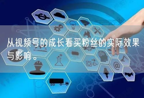 从视频号的成长看买粉丝的实际效果与影响。