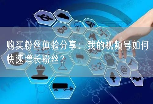 购买粉丝体验分享：我的视频号如何快速增长粉丝？