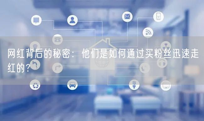 网红背后的秘密：他们是如何通过买粉丝迅速走红的？