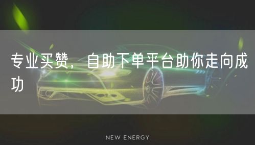 专业买赞，自助下单平台助你走向成功