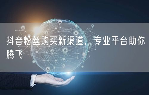 抖音粉丝购买新渠道，专业平台助你腾飞