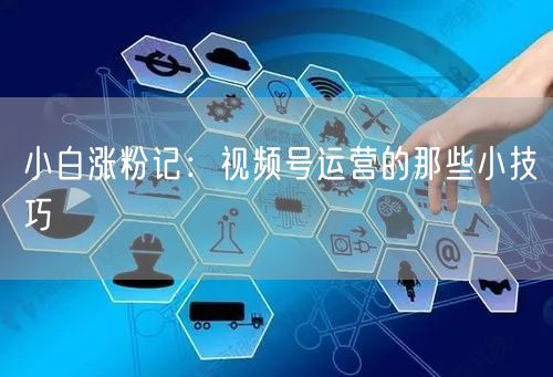 小白涨粉记：视频号运营的那些小技巧