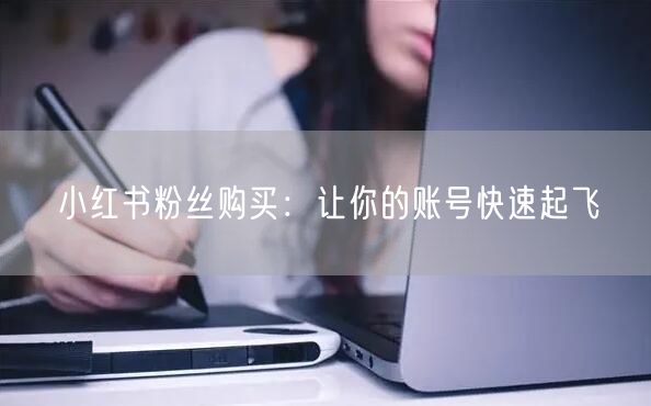 小红书粉丝购买：让你的账号快速起飞