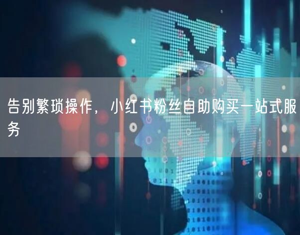 告别繁琐操作，小红书粉丝自助购买一站式服务