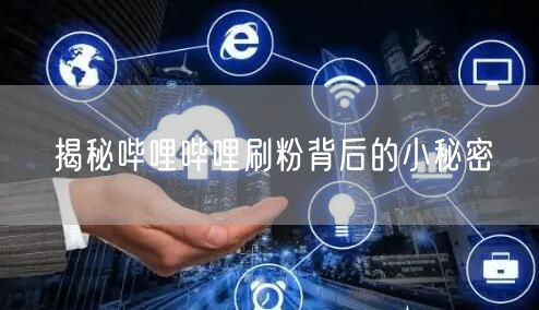 揭秘哔哩哔哩刷粉背后的小秘密