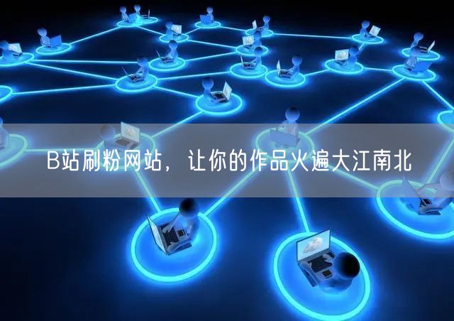 B站刷粉网站，让你的作品火遍大江南北