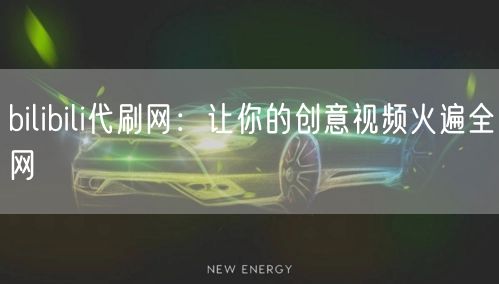 bilibili代刷网：让你的创意视频火遍全网