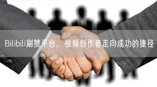 Bilibili刷赞平台，视频创作者走向成功的捷径