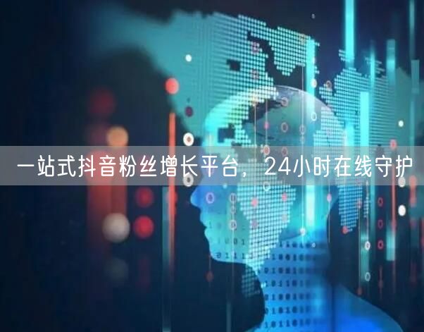 一站式抖音粉丝增长平台，24小时在线守护