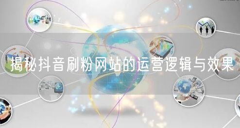 揭秘抖音刷粉网站的运营逻辑与效果