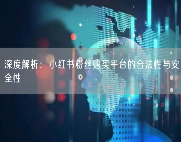 深度解析：小红书粉丝购买平台的合法性与安全性